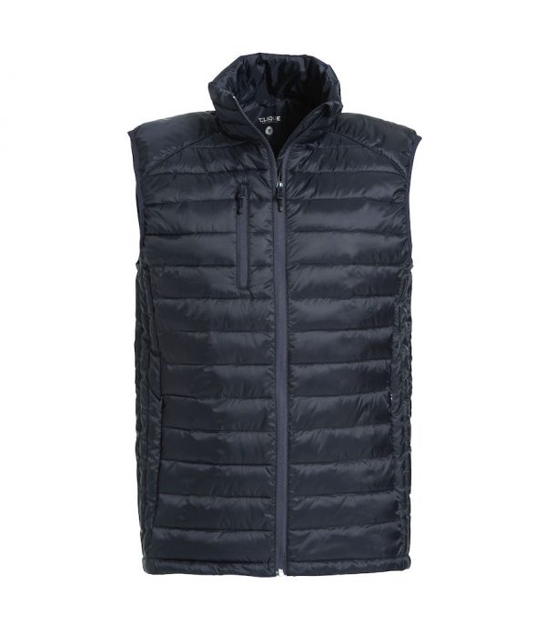 Heren bodywarmer dark navy Friese Paarden / Friesian Horses, van ZijHaven3,bordurrstudio Lemmer