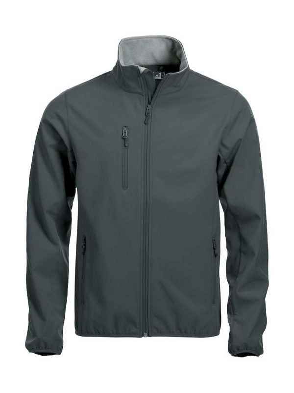 Softshell Jacket, pistol, met het logo Fries Paarden / Friesian Horses, door ZijHaven3, borduurstudio Lemmer