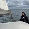 Muts Lemster Skûtsje in actie